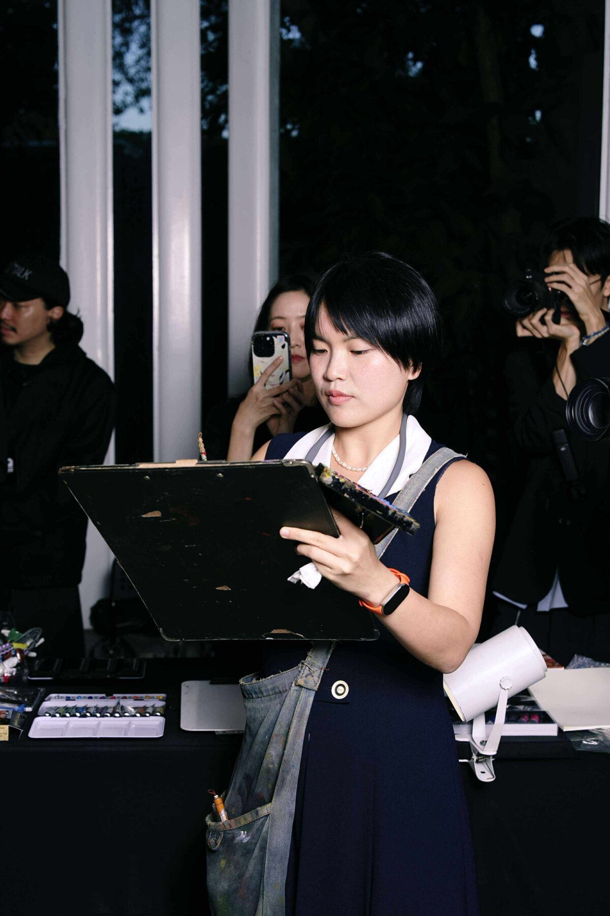 Ching-Yi at work